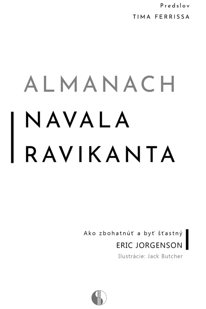 Kniha Almanach Navala Ravikanta