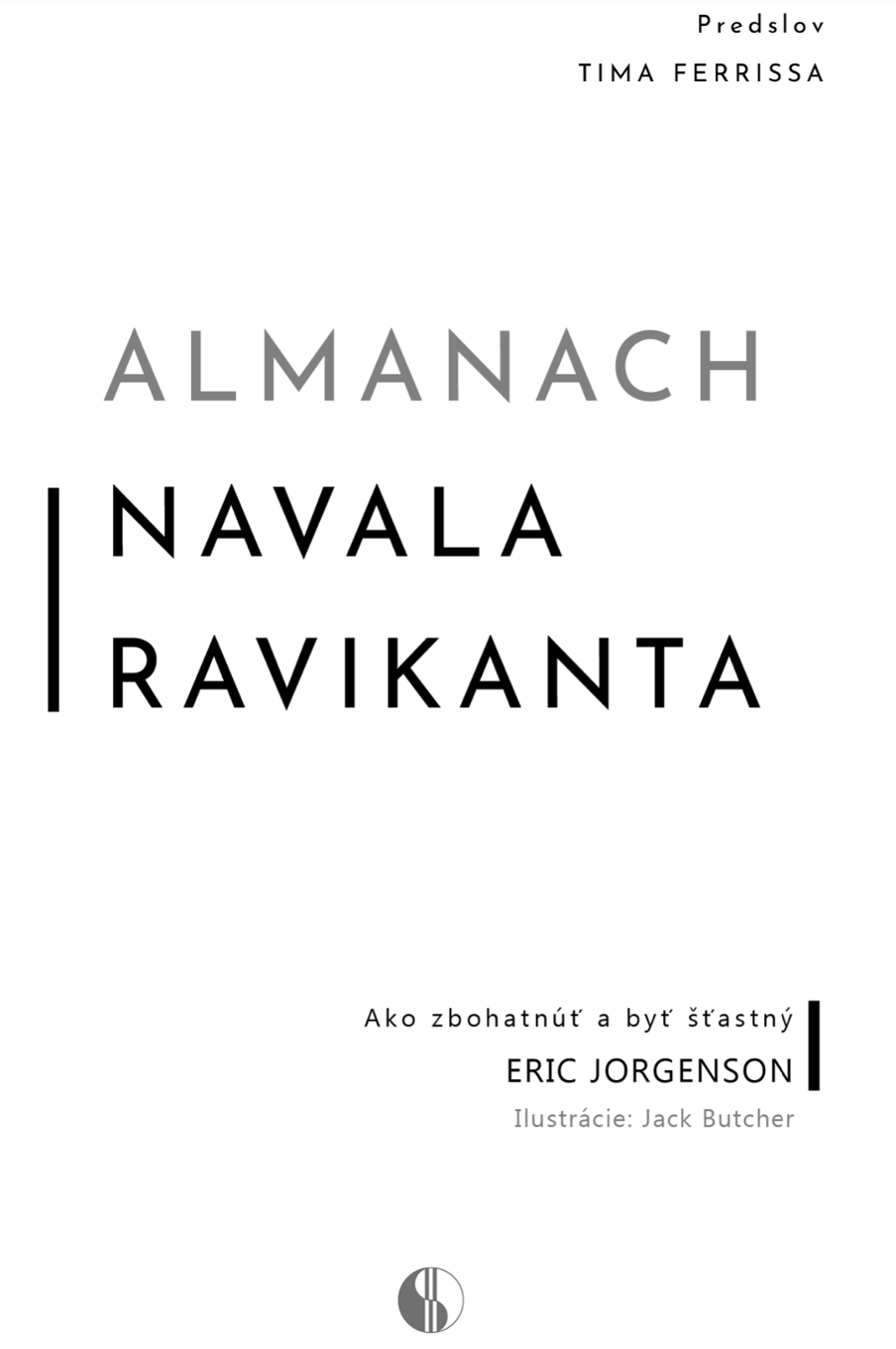 Kniha Almanach Navala Ravikanta